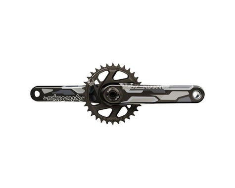 TRUVATIV Descendant Troy Lee Designs CoLab Carbon Crankset (Black) (12 Speed) (175mm) (32T)