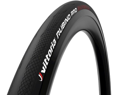 Vittoria Rubino Pro Tube-Type Road Tire (Black) (700c) (23mm)