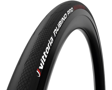 Vittoria Rubino Pro Tube-Type Road Tire (Black) (700c) (25mm)