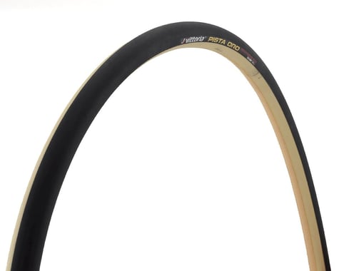 Vittoria Pista Oro Tubular Track Tire (Tan Wall) (700c / 622 ISO) (23mm)