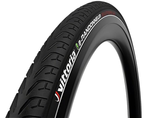 Vittoria e-Randonneur E-Bike City Tire (Black/Reflective) (700c) (48mm)