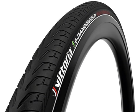Vittoria e-Randonneur E-Bike City Tire (Black/Reflective) (27.5") (1.75")