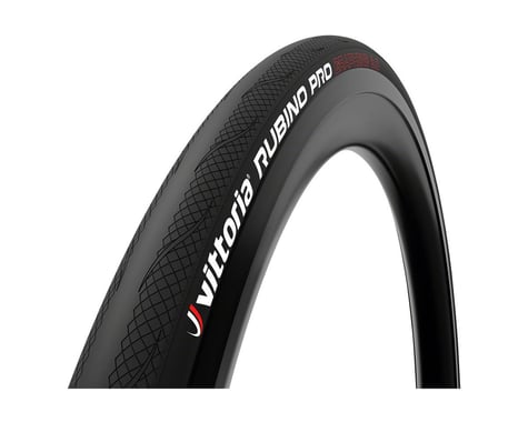 Vittoria Rubino Pro TLR Tubeless Road Tire (Black) (700c) (32mm)