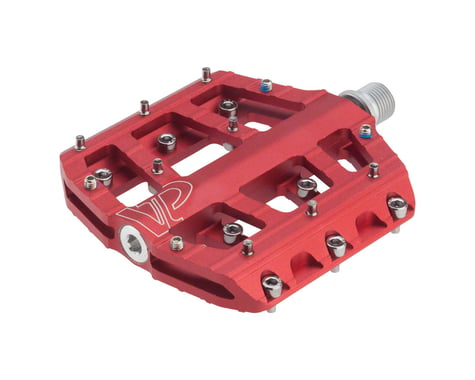 VP Components Vice Trail Pedals (Red) (Aluminum) (9/16")