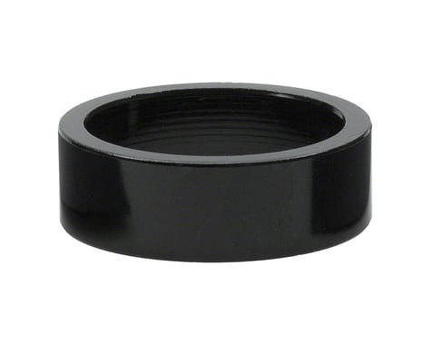 Wheels Manufacturing 1" Headset Spacer (Black) (10mm)