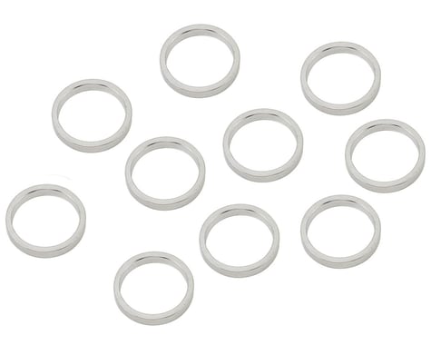Wheels Manufacturing 1-1/8" Headset Spacers (Silver) (5mm)