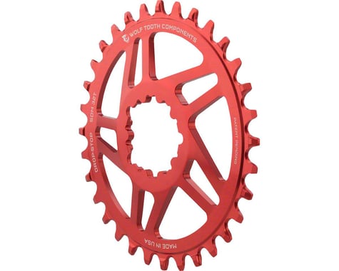Wolf Tooth Components Direct Mount Drop-Stop Chainring (Red)