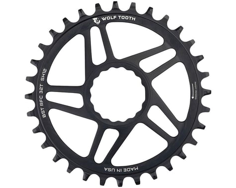Wolf Tooth Components Race Face Cinch Direct Mount Chainring (Black) (Drop-Stop ST) (Single) (3mm Offset/Boost) (34T)