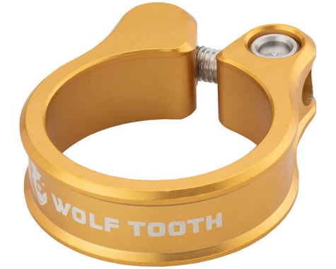 Wolf Tooth Components Anodized Seatpost Clamp (Gold) (28.6mm)
