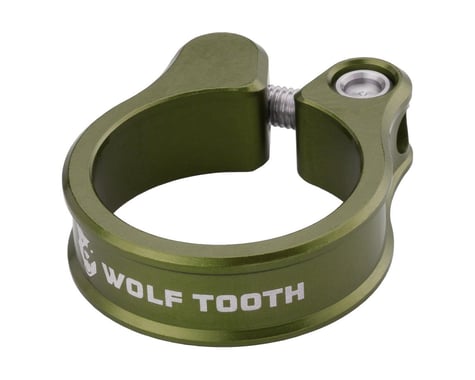 Wolf Tooth Components Anodized Seatpost Clamp (Olive) (29.8mm)