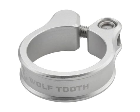 Wolf Tooth Components Anodized Seatpost Clamp (Silver) (29.8mm)