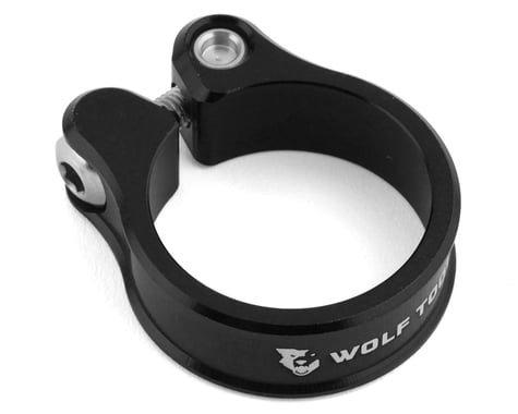 Wolf Tooth Components Anodized Seatpost Clamp (Black) (34.9mm)