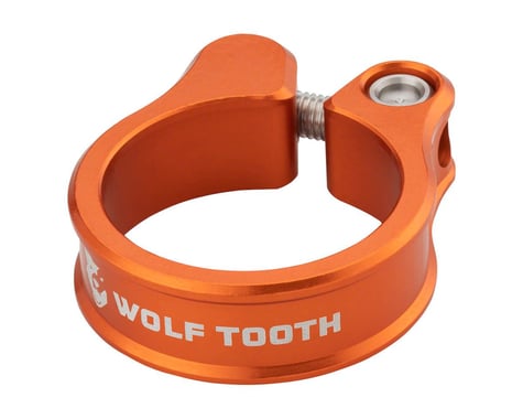 Wolf Tooth Components Anodized Seatpost Clamp (Orange) (34.9mm)