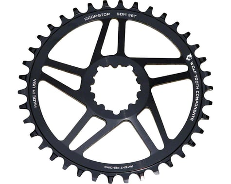 Wolf Tooth Components Sram Direct Mount Drop-Stop Chainring (Black)