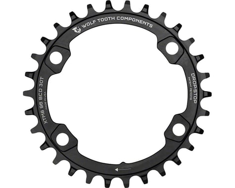 Wolf Tooth Components Shimano Chainring (Black) (XT 8000/SLX M7000) (Drop-Stop A) (Single) (32T)