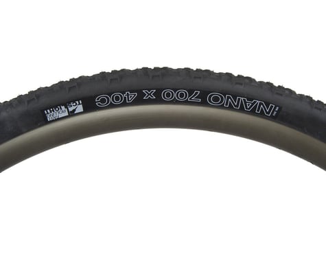 WTB Nano 700 Tubeless Gravel Tire (Black) (Folding) (700c / 622 ISO) (40mm) (Light/Fast)