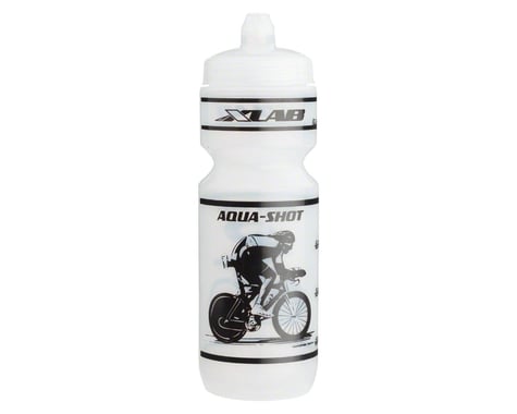 X-Lab Aqua Shot Racing Water Bottle (Black) (25oz)