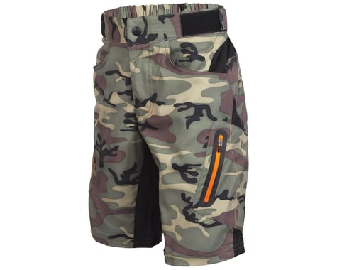 ZOIC Ether Youth Shorts (Green Camo) (Youth S)