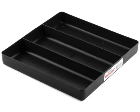 Ernst Manufacturing 3 Compartment Organizer Tray (Black) (10.5x10.5")