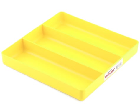 Ernst Manufacturing 3 Compartment Organizer Tray (HI-VIZ) (10.5x10.5")