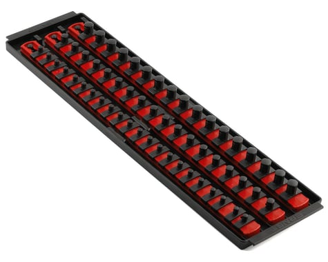 Ernst Manufacturing 18" 3 Rail Twist Lock Socket Boss (Red) (1/4, 3/8 & 1/2")