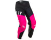Fly Racing Women's Lite Pants (Neon Pink/Black) (3/4)
