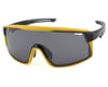 Optic Nerve Fixie Max Sunglasses (Black/Yellow) (Smoke/Silver Flash Lens)
