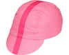 Pace Sportswear Classic Cycling Cap (Pink w/ Pink Tape) (M/L)