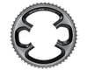 Image 1 for Shimano Dura-Ace FC-9000 Chainrings (Black/Silver) (2 x 11 Speed) (110mm BCD) (Outer) (54T)