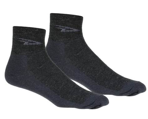 DeFeet Wooleator Sock (Charcoal Grey) (M)