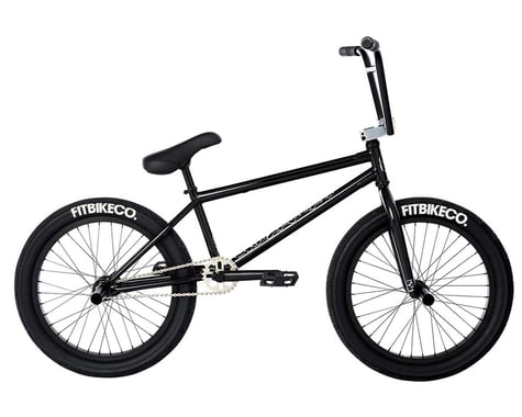 Fit Bike Co 2021 STR Freecoaster BMX Bike (MD) (20.5" Toptube) (Gloss Black)