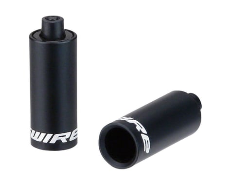 Jagwire Hooded Shift End Caps (Black) (4mm) (Bottle of 30)