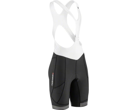 Louis Garneau Women's CB Neo Power Bib Shorts (Black/White) (2XL)