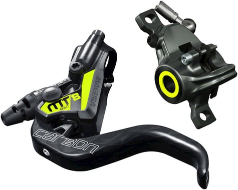 Magura MT8 SL Carbon Hydraulic Disc Brake (Carbon/Yellow) (Post Mount) (Left or Right)