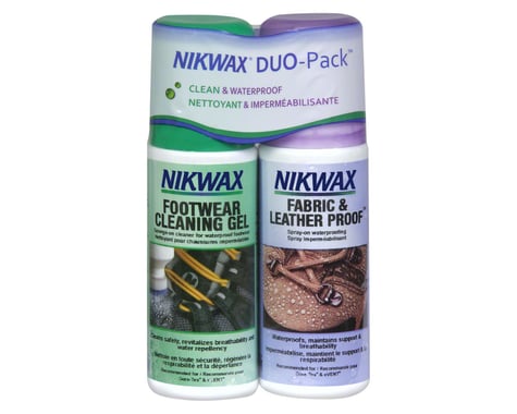 Nikwax Fabric and Leather Spray Footwear DUO Pack