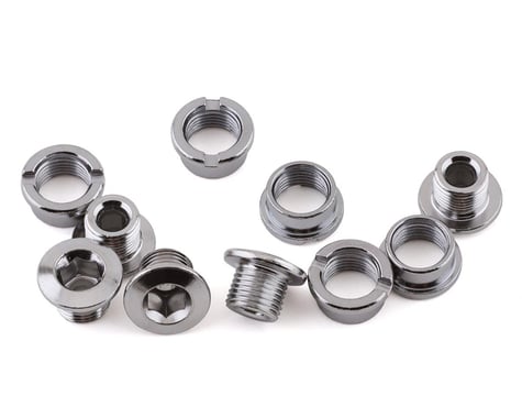 Problem Solvers Single Chainring Bolts (Silver) (Chromoly)