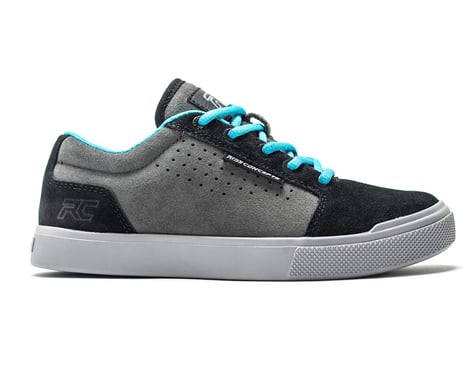 Ride Concepts Youth Vice Flat Pedal Shoe (Charcoal/Black) (Youth 3)