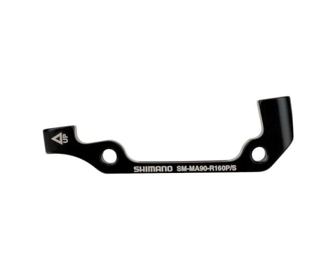 Shimano XTR Disc Brake Adapters (Black) (R160P/S) (IS Mount) (160mm Rear)