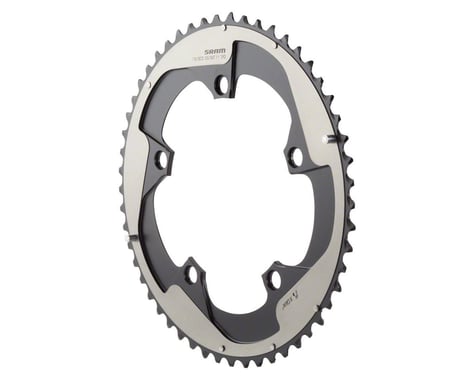 SRAM Red 22 YAW Chainring (Grey) (2 x 11 Speed) (130mm BCD) (Outer) (53T)