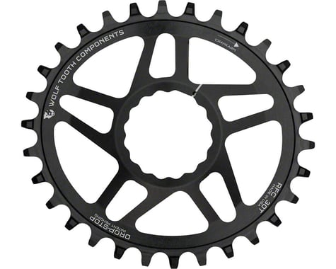 Wolf Tooth Components Elliptical CINCH Direct Mount Chainring (Black) (Boost) (3mm Offset (Boost)) (28T)