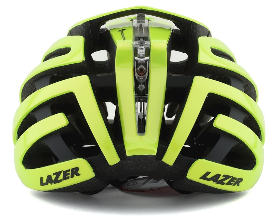 Bediening mogelijk Bijdragen kalmeren Lazer Z1 SE Helmet + Aeroshell (Bright Yellow) - Nashbar
